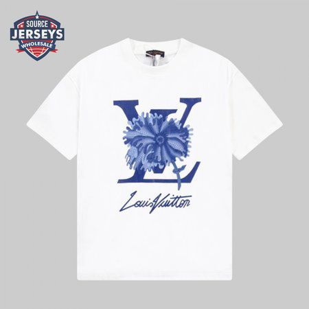 yayoi kusama alliance series psychedelic flower short-sleeved t-shirt white