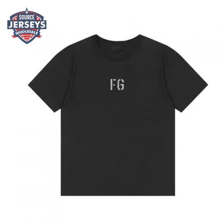 Fear of God FG Logo T-shirt Vintage Black