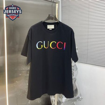 Gucci Remera Vs Everybody GG T-shirt Black
