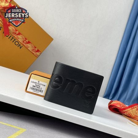x Supreme Slender Wallet Epi Black