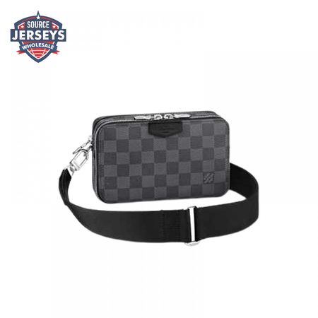 alpha wearable wallet damier graphite canvas lmb045