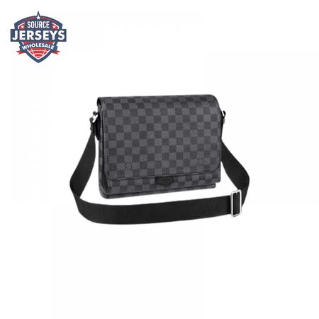 flap messenger damier graphite canvas lmb035