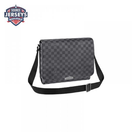 district mm damier graphite canvas lmb029