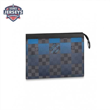 POCHETTE VOYAGE MM DAMIER GRAPHITE CANVAS N60412