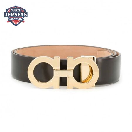 SALVATORE FERRAGAMO DOUBLE GANCIO BELT - B29