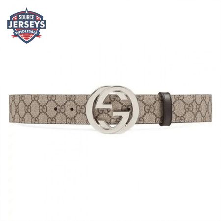 GUCCI GG SUPREME BELT WITH G BUCKLE - B37