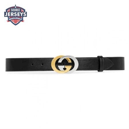 GUCCI BELT WITH INTERLOCKING G BUCKLE - B36