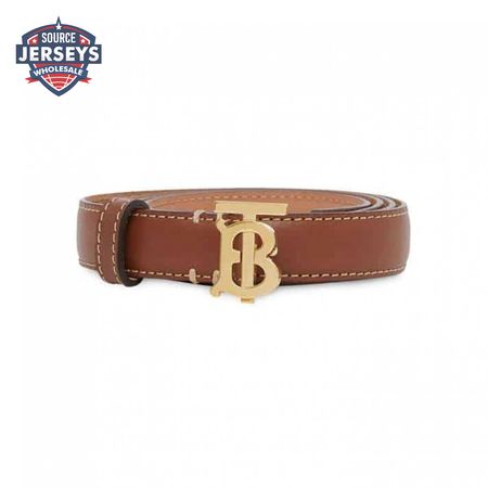 BURBERRY MONOGRAM MOTIF BUCKLE BELT - B32