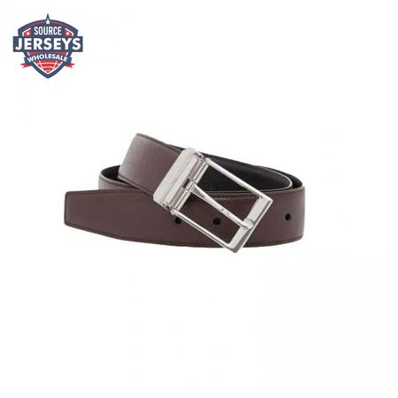 BURBERRY GRAINY REVERSIBLE LEATHER BELT - B30