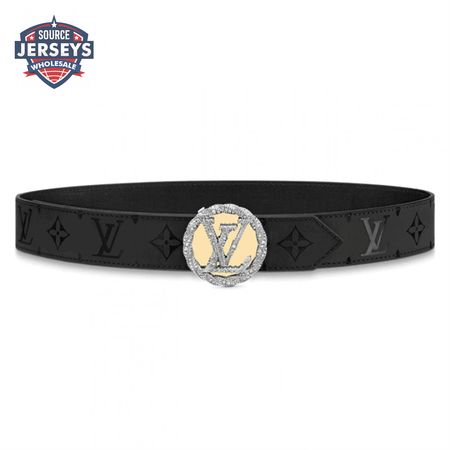 circle plate 35mm reversible belt - b155