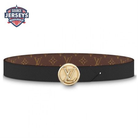 monogram circle logo 35mm reversible belt - b154