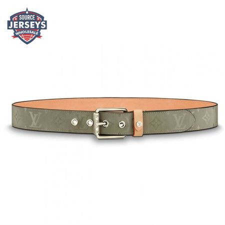 belt voyager monogram 35mm grey - b148