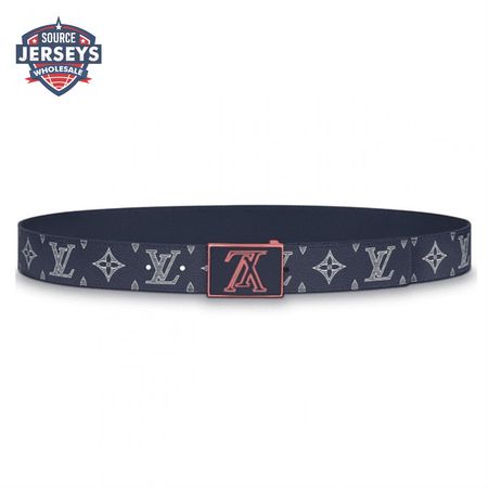 belt metropole monogram upside down ink navy - b132