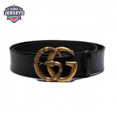 GUCCI DOUBLE G SNAKE BUCKLE BELT - B1