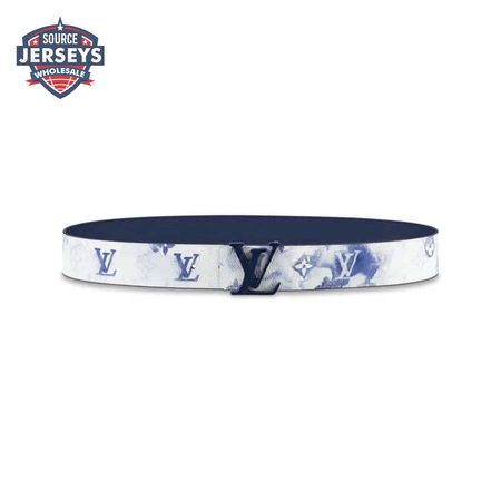 shape 40mm reversible belt watercolor blue - b80