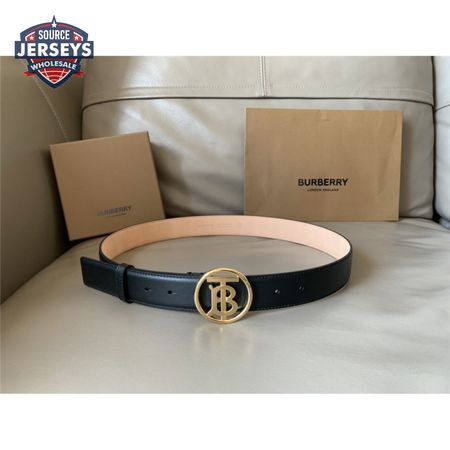 burberry B buckle belt