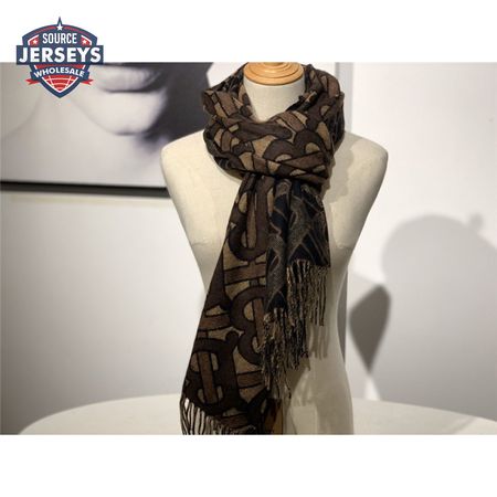 burberry cashmere shawl brown