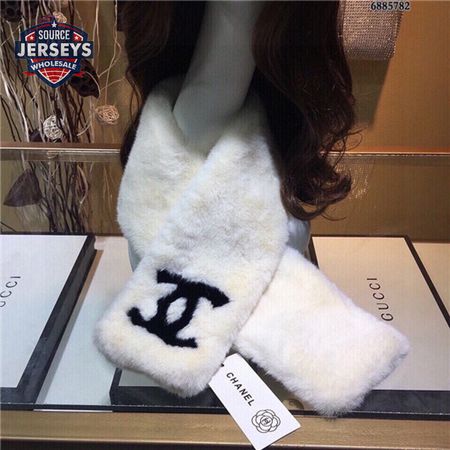 chanel mink fur scarf scarves
