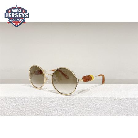 chole classic embellished bead sunglasses