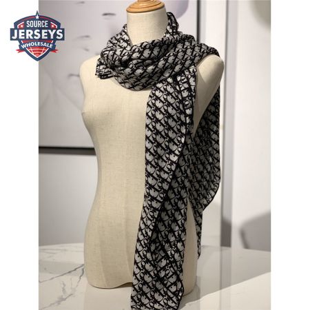 Dior cashmere shawl black