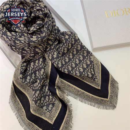 dior print shawl