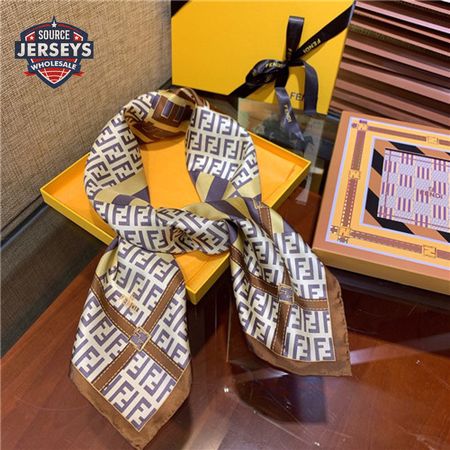 fendi silk square scarf