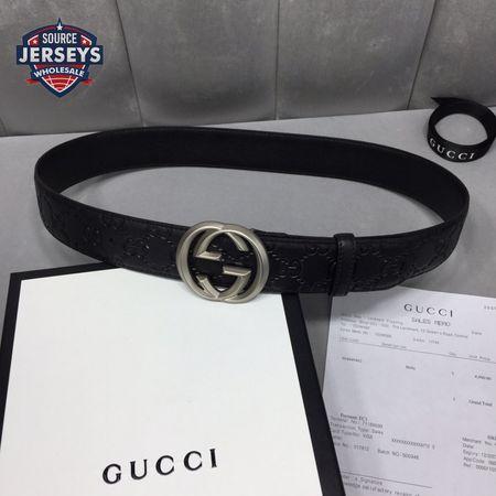gucci belt 40mm Silver
