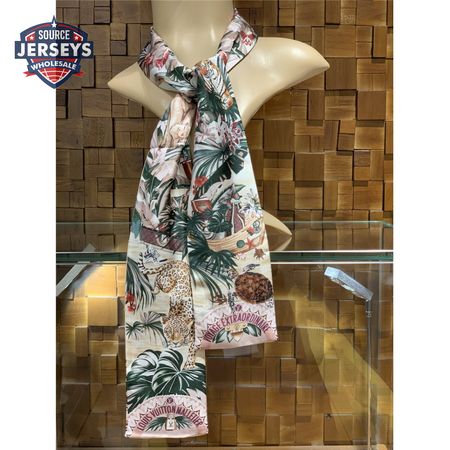 Voyage Extraordinaire silk scarf