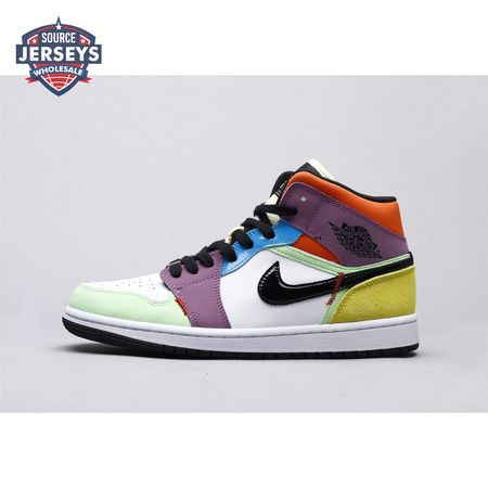 Air Jordan 1 Mid SE Multi-Color Women's
