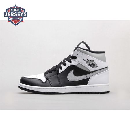 Air Jordan 1 Mid White Shadow Unisex