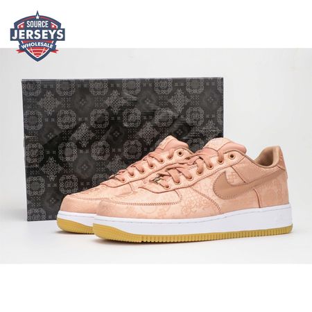 Nike CLOT x Air Force 1(Gold Silk) Unisex