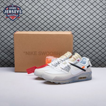 Nike OFF-WHITE x Air Max 90 White Men's