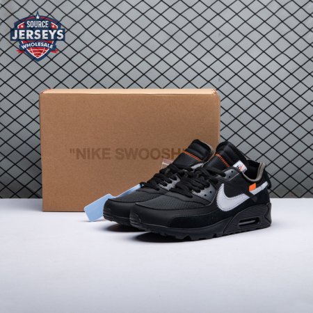 Nike OFF-WHITE x Air Max 90 White Black Men's