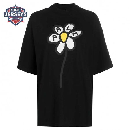 PALM ANGELS FLOWER PRINT TEE - PA18