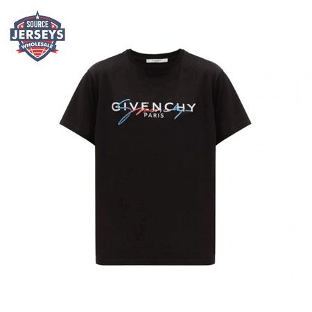 GIVENCHY RAINBOW SIGNATURE COTTON T-SHIRT - GVC4