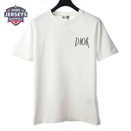 DIOR ARTIST SIGNATURE LETTER EMBROIDERY LOGO