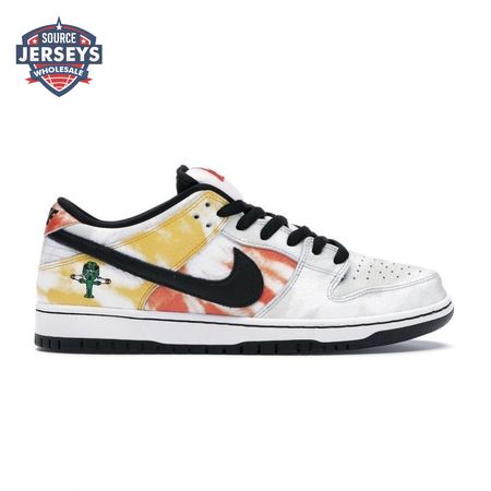 Dunk SB Low 'Tie-Dye Raygun - White' Men's