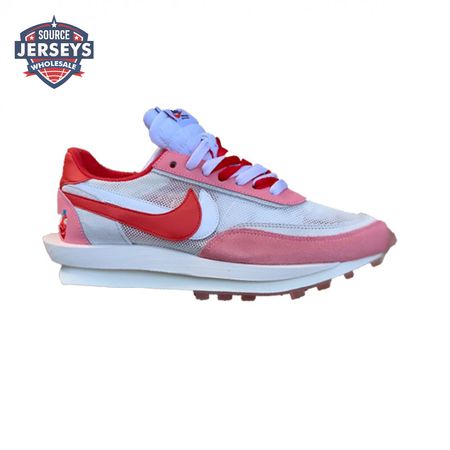 2019 Nike LVD Waffle Daybreak Swoosh Pink Gery White Red BV0073 500 Unisex
