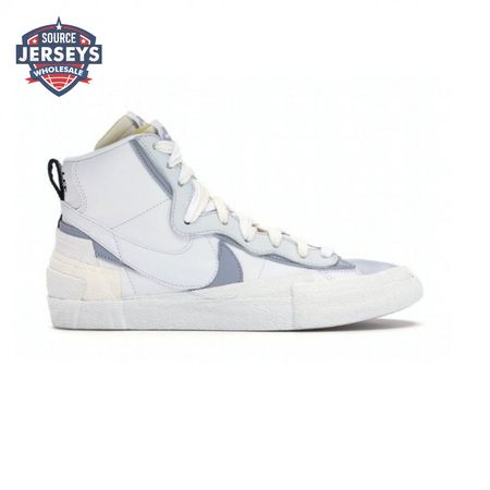 Blazer Mid 'White Grey' Men's
