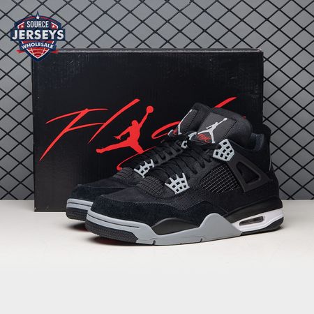 Air Jordan 4 Retro SE Black Canvas DH7138-006 Men's
