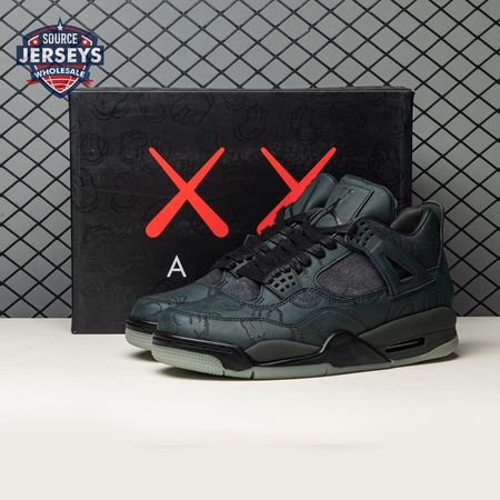 Jordan 4 Retro Kaws Black 930155-001 Men's