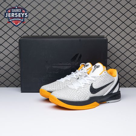 Kobe 6 Protro Playoff Pack White Del Sol CW2190-100 Men's