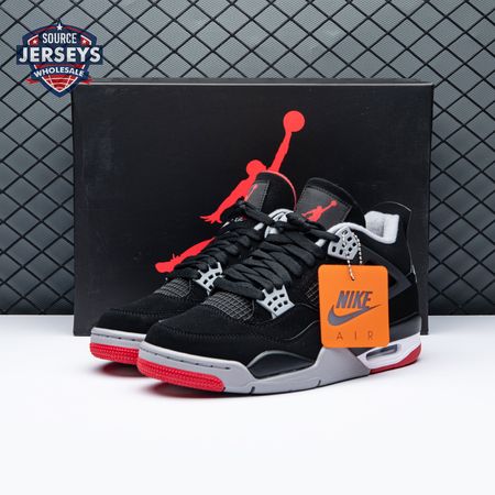 Air Jordan 4 Retro OG Bred 2019 Unisex