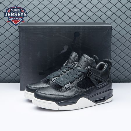 Jordan 4 Retro Pony Hair Black Men's