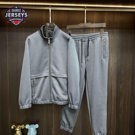 Jacquard Fashion Casual Suit