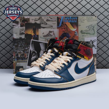 Jordan 1 Retro High Union Los Angeles Blue Toe Men's