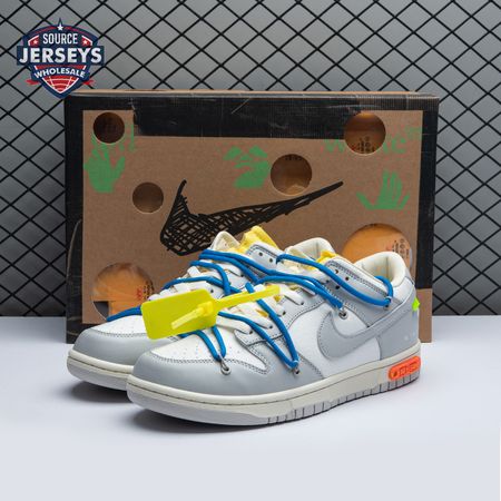 Nike Dunk Low Off-White Lot 10 DM1602 112 Unisex