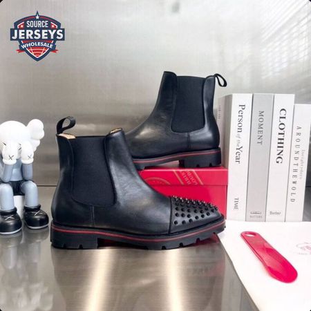 Christian Louboutin Leather Ankle Boots 38-47