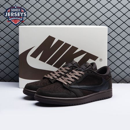 Travis Scott x Air Jordan 1 Low OG Velvet Brown DM7866-202 Unisex