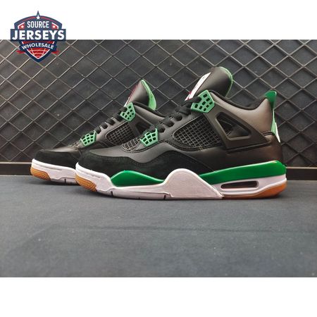 Air Jordan 4 Retro SP "Black Green" DR5415-107 Unisex